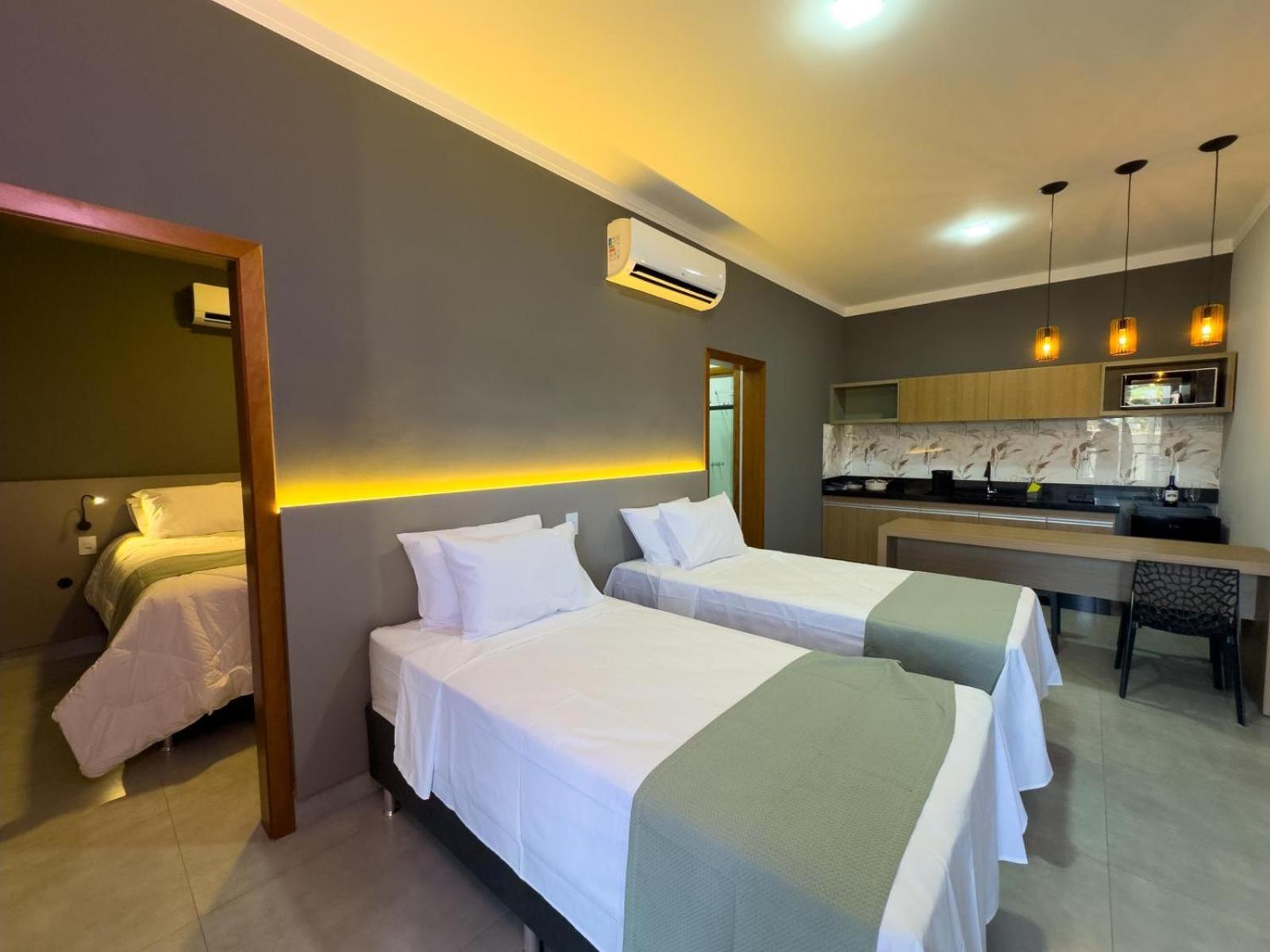 Ondara Flat Hotel Andradina Kültér fotó
