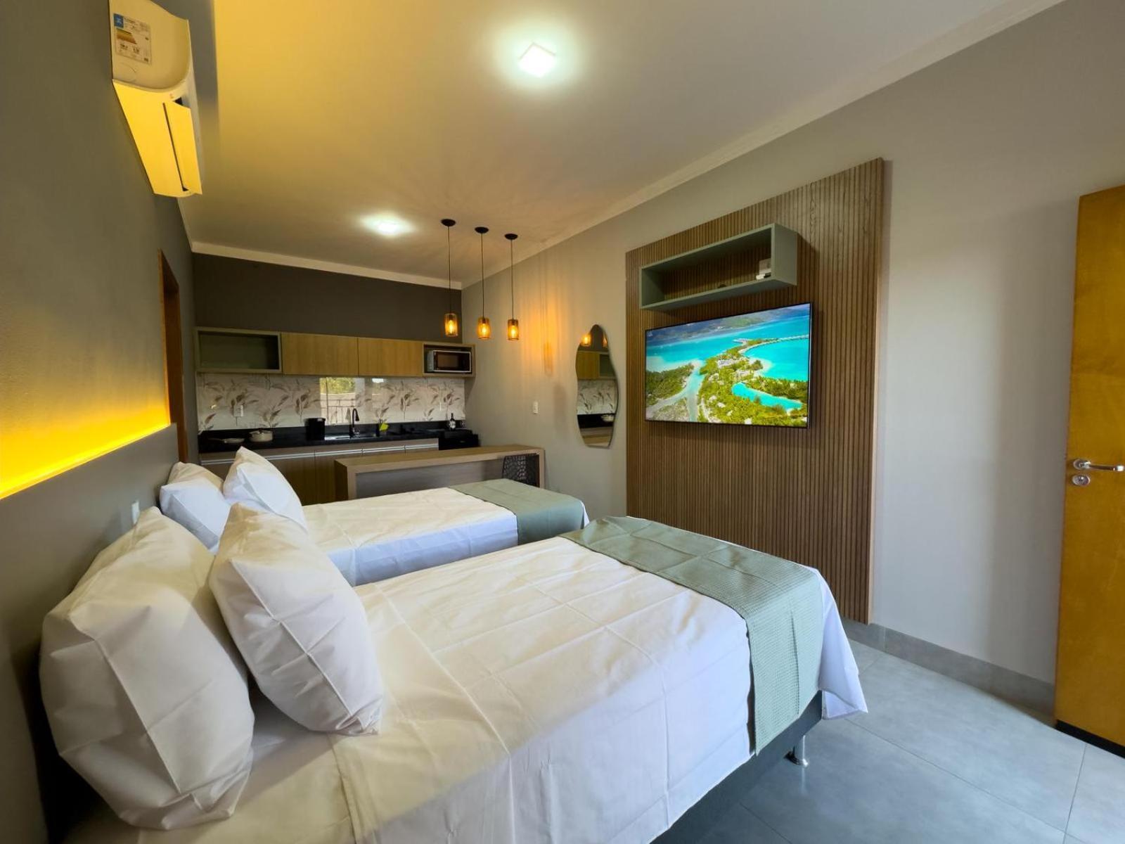 Ondara Flat Hotel Andradina Kültér fotó