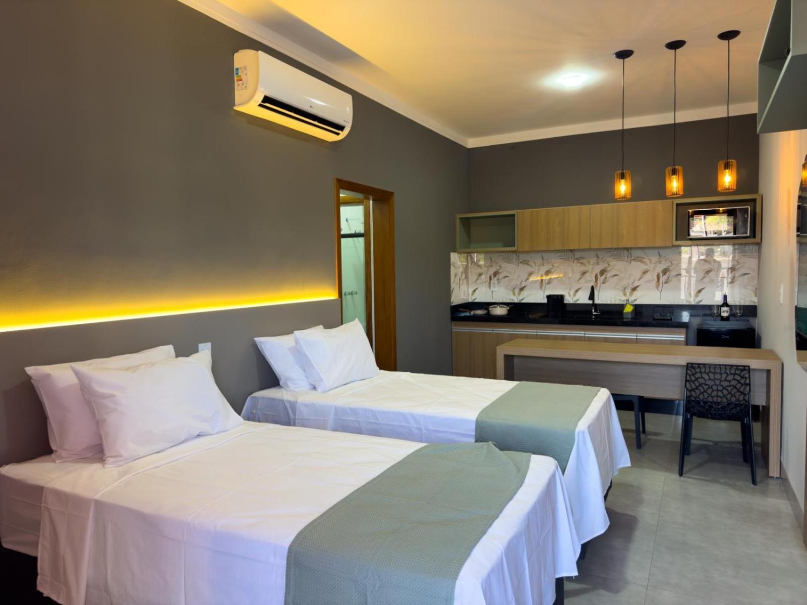 Ondara Flat Hotel Andradina Kültér fotó